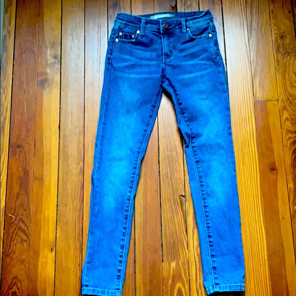Nordstrom Girls Tractr mid rise skinny jeans sz 7